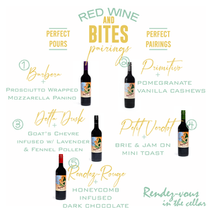 Experience Pairing Bites-Red Flight