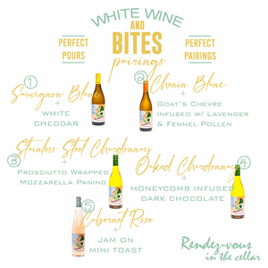 Experience Pairing Bites-White Flight
